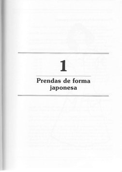 Prendas de forma
Japonesa
