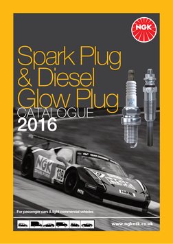 NGK Spark Plugs Catalogue 2016 | PDF | Motor Vehicle Manufacturers