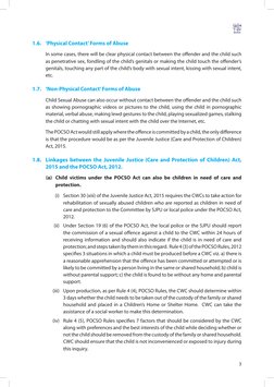 3
1.6.	 ‘Physical Contact’ Forms of Abuse
	
In some cases, there will be clear physical contact between the offender and the