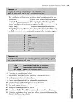 Academ ic Module— Practice Test 6 
209
Questions 1—5
Complete the summary using the list o f words and phrases below.
Write t