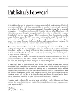 Publisher’s Foreword
In his brief introduction the author writes about the contents of this book, not himself. So it feels 
a