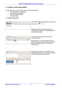 ANSA Batch Solid Meshing Tutorial | PDF | Parameter (Computer ...