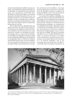 tonda central destinada exhibir estatuas an-
tiguas, articulando las galerías de pintura a
su alrededor. La iluminación de la
