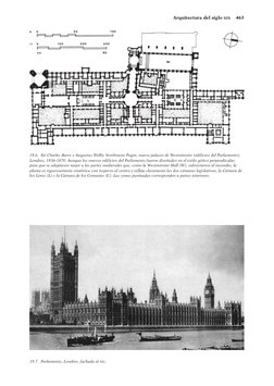 Arquitectura del siglo XIX
463
19.6. Sir Charles Barry y Augustus Welby Northmore Pugin, nuevo palacio de Westminster (edific