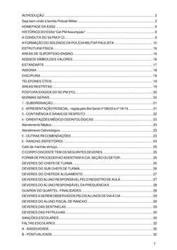 7 
 
 
INTRODUÇÃO ...........................................................................................................
