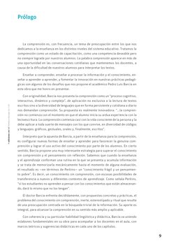 9
© ediciones sm S.A. Prohibida su fotocopia. Ley 11.723
Prólogo
La comprensión es, con frecuencia, un tema de preocupación e