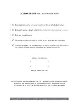 ACCEDA GRATIS a la Lectura en la Nube
[+]	 Siga estas instrucciones para poder visualizar el libro en la Nube de la Lectura
[