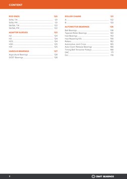 Craft Bearings Catalog Overview | PDF | Bearing (Mechanical