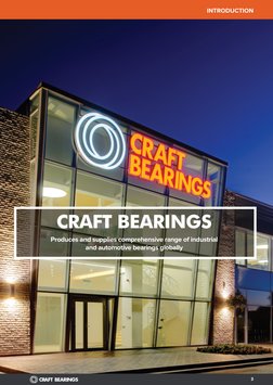 Craft Bearings Catalog Overview | PDF | Bearing (Mechanical