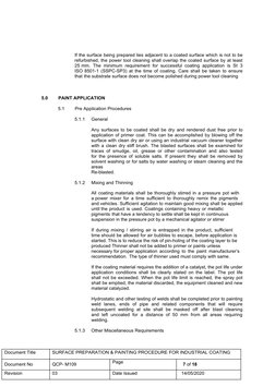 Industrial Coating Surface Prep Guide | PDF | Paint | Abrasive