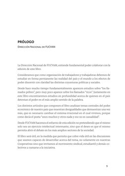 5
PRÓLOGO
Dirección Nacional de FUCVAM
La Dirección Nacional de FUCVAM, entiende fundamental poder colaborar con la 
edición