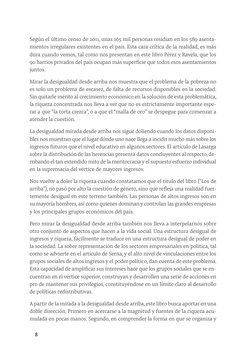 8
Según el último censo de 2011, unas 165 mil personas residían en los 589 asenta­
mientos irregulares existentes en el país.