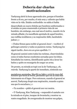 
Debería dar charlas
Debería dar charlas
motivacionales
motivacionales 
Taehyung abrió la boca agarrando aire, porque el hom