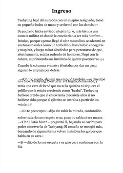  
Ingreso
Ingreso 
Taehyung bajó del autobús con un suspiro resignado, tomó
Taehyung bajó del autobús con un suspiro resignad