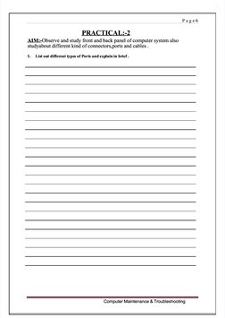 Computer Maintenance and Troubleshooting Guide | PDF | Printer ...