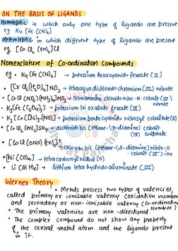 Coordination Compounds Overview | PDF | Coordination Complex | Chemical ...