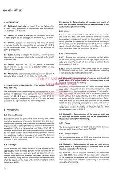 ISO 3801: Woven Fabrics Mass Standards | PDF | Area | International ...