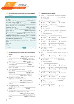Grammar and Vocabulary Booster B2 | PDF | English Language | Verb
