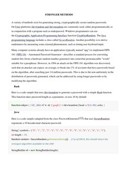 function mkpw() { LC_ALL=C tr -dc '[:graph:]' < /dev/urandom | head -c ${1:-16}; echo; } 
 
String[] symbols = {"0", "1