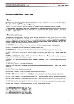 ISO 4762: Hexagon Socket Head Screws | PDF | Screw | International ...