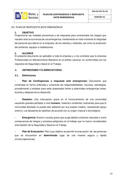 Plan de Contingencia y Respuesta 2023 | PDF | Primeros auxilios ...