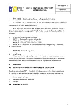 Plan de Contingencia y Respuesta 2023 | PDF | Primeros auxilios ...