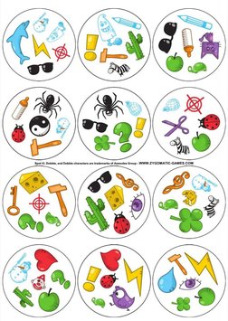  
Spot it!, Dobble, and Dobble characters are trademarks of Asmodee Group -
Spot it!, Dobble, and Dobble characters are trade