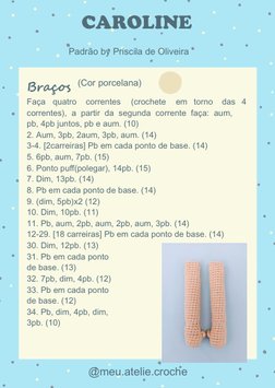 Faça quatro 
correntes 
(crochete 
em torno 
das 4
correntes),  a  partir  da  segunda  corrente  faça:  aum,
pb, 4pb juntos,