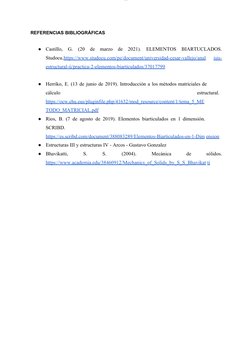 lOMoARcPSD|8244190
REFERENCIAS BIBLIOGRÁFICAS
●
Castillo, G. (20 de marzo de 2021). ELEMENTOS BIARTUCLADOS.
Studocu.https://w