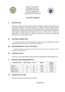 Republic of the Philippines
Department of Education
Caraga Administrative Region
Division of Agusan Del Sur
BUNAWAN DISTRICT