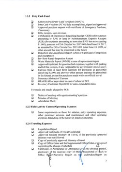 Rppcv Updated COA Documentary Requirements 2023 | PDF | Audit | Justice