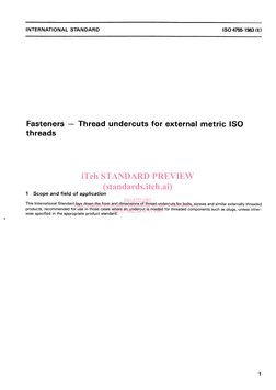 ISO 4755:1983 Fasteners Standard | PDF | Screw | International ...