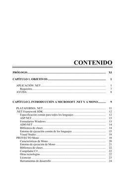 CONTENIDO 
 
PRÓLOGO .......................................................................................