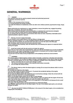 Comac spa 
Via Maestri del Lavoro, 13 
Sales Office Telefax 
+ 39 045 8750303 
Share capital (fully paid-up) Euro 1