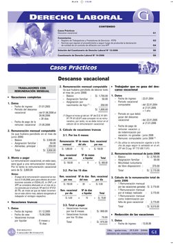BLACK
COLOR
2da. quincena, JULIO 2006
REVISTA DE ASESORÍA ESPECIALIZADA
G1
INFORMATIVO
CABALLERO BUSTAMANTE
CONTENIDO
Casos P
