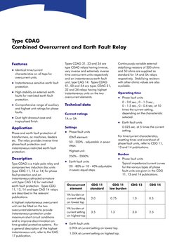 Alstom CDAG Relay Manual | PDF | Relay | Transformer