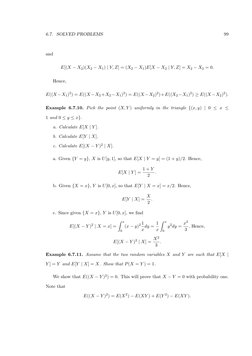 6.7. SOLVED PROBLEMS
99
and
E[(X −X2)(X2 −X1) | Y, Z] = (X2 −X1)E[X −X2 | Y, Z] = X2 −X2 = 0.
Hence,
E((X −X1)2) = E((X −X2+X