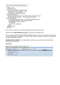 Adding Custom Tab in ME21N Using BADI | PDF | Software Development ...