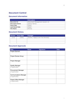 Execution Template - Change Management Process | PDF | Feasibility ...