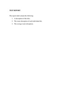 Tile Testing Methods and Procedures | PDF | Minerals | Tile