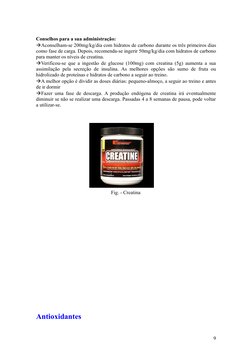 Conselhos para a sua administração:
Aconselham-se 200mg/kg/dia com hidratos de carbono durante os três primeiros dias 
como