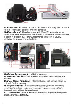 Camera Parts and Their Functions | PDF