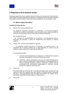 Estudio para establecer los requisitos 
técnicos 
mínimos 
para 
terminales 
terrestres del se