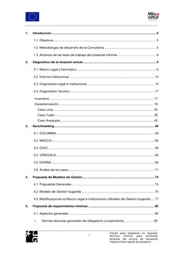 Estudio para establecer los requisitos 
técnicos 
mínimos 
para 
terminales 
terrestres del se