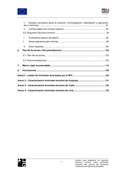 Estudio para establecer los requisitos 
técnicos 
mínimos 
para 
terminales 
terrestres del se