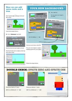 Create a Side Scroller in Scratch | PDF | Scratch (Programming Language ...
