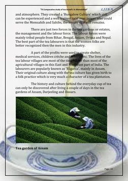 “A Comparative study of tea brand’s in Ahmedabad”                         L.J.I.B.A 
Page | 8