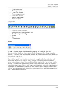 Tekla Structures Basic Training Manual | PDF