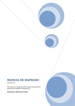 Guía de Programación en MapBasic 9.5 | PDF | Tabla (base de datos ...