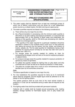 Fire Water Distribution Standards | PDF | Firefighting | Water Supply ...